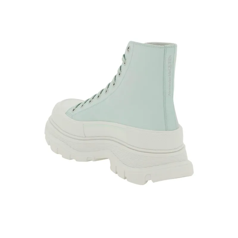 Alexander McQueen Logo Printed High Top Sneakers-2