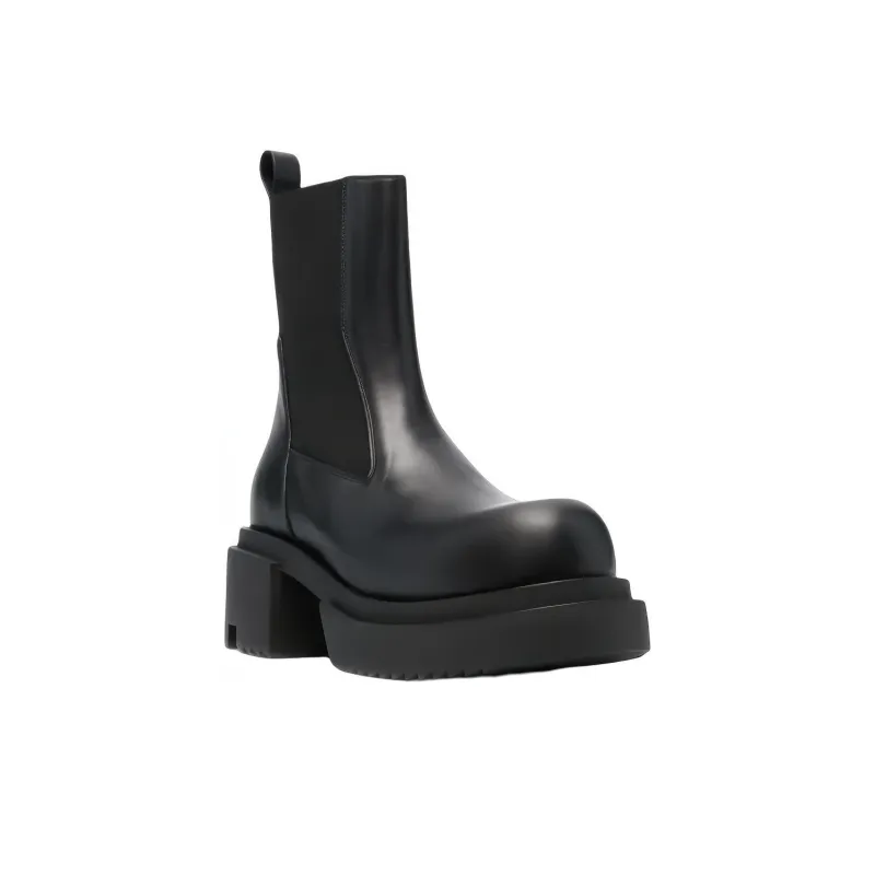 RICK OWENS Beatle Bogun 60mm Leather Boots-2