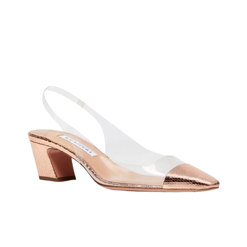 AQUAZZURA High Heels Women's Gold-2