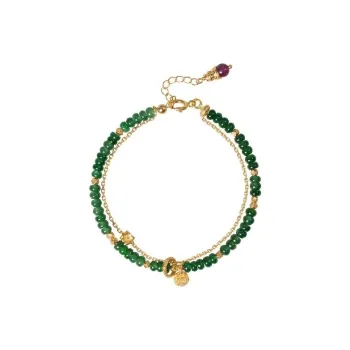 Green Craftsman Glutinous Jade Jadeite Bracelets Women's