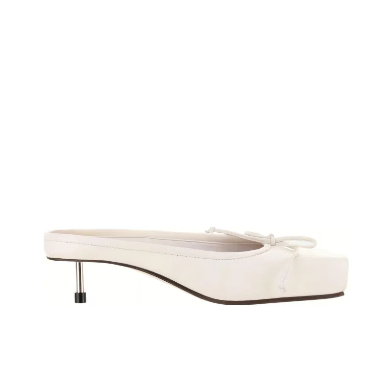 Jacquemus Slim Heel High Heels 4cm Women's White-1