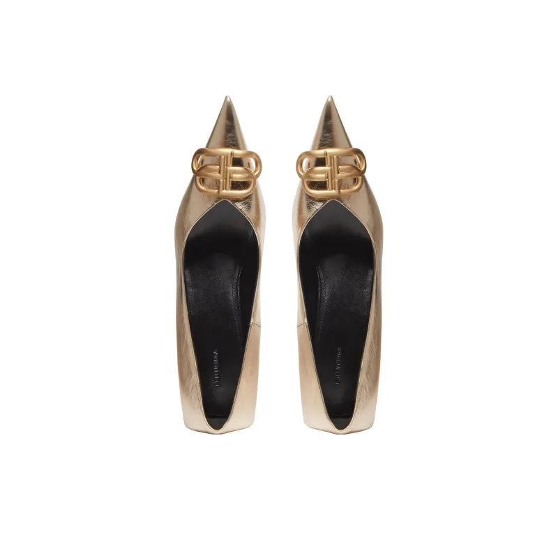 Balenciaga Square Knife BB 80mm Pumps-3