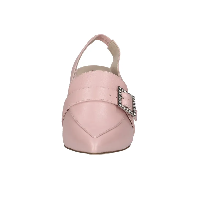 CAPRICE Gillian Block Heel High Heels 5.5cm Women's Pink-4