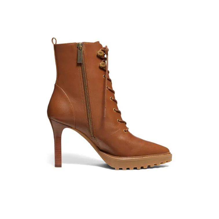 MICHAEL KORS Kyle Ankle Boots 9.5cm Women's Brown-1