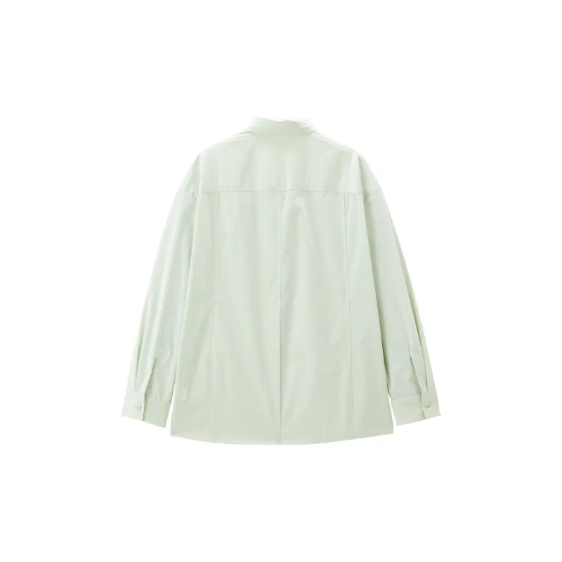 LEDIN Shirt Women's Matte Mint Green-1