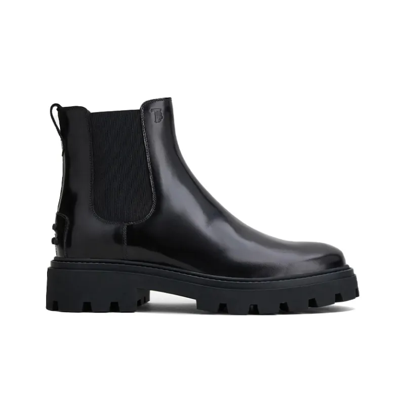 TOD'S Classic Chunky Sole Ankle Boots-1