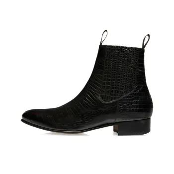 TOM FORD Kurt Ankle-Length Chelsea Boots Men's Black