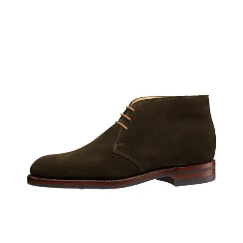 CROCKETT & JONES Chiltern Ankle Boots Men's Green