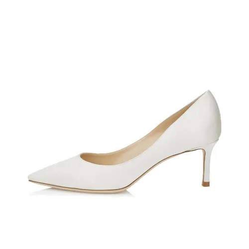 Jimmy Choo ROMY Slim Heel High Heels 6cm Women's White