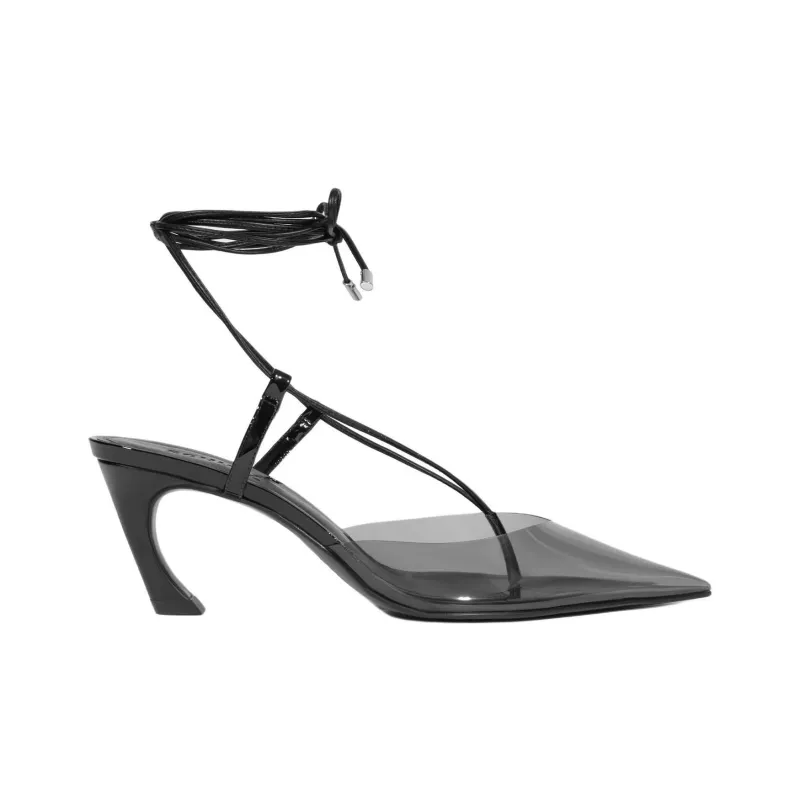 Schutz Elyra High Heels 7.2cm Women's Black-1