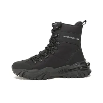 VERSACE JEANS COUTURE Ankle Boots Men's Black
