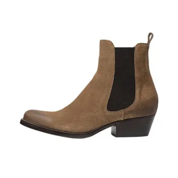SARTORE Sr4210 Short Chelsea Boots 4.5cm Women's Light Brown