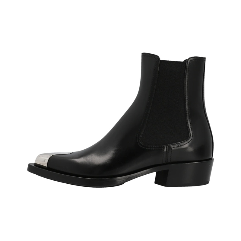 Alexander McQueen Pointed Toe Ankle-Top Boots Women's - POIZON