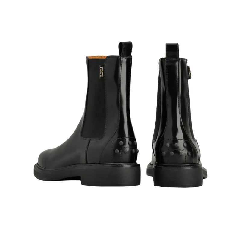 TOD'S Logo Patch Ankle Boots Women's-2