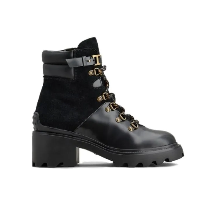 TOD'S Ankle Boots 5cm Women's Black-1