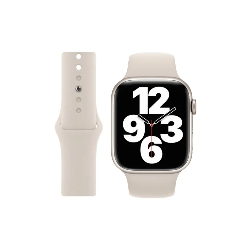 IWabcertoo Watch Band Apple Compatibility Silicone Material-0
