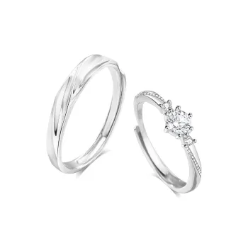 BLANK IN BLANK Sterling Silver Rings Unisex