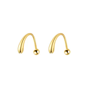 EAR PARTNER 999 Fine Silver Earrings Women's
