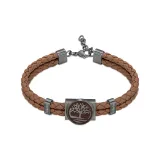 Coffee Brown Leather & Silver (TDAGB0001902)