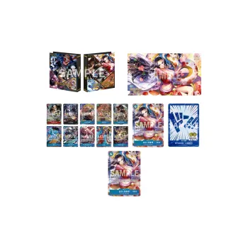 BANDAI One Piece Card Battle Two Anniversary Commemoration Limited Set Anime Merchandise 1 Set