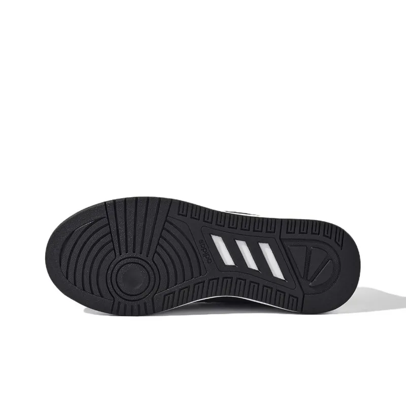 Adidas LITE BALLER Anti Slip And Wear Resistant Breathable High Top Skateboard Shoes Men's Black Gray Color-6