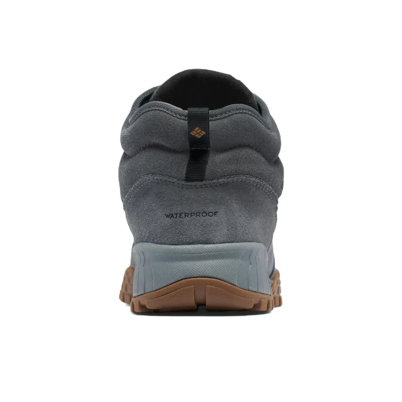Columbia Fairbanks Abrasion Resistant Slip Resistant Short Outdoor Boots Men's Dark Gray-4
