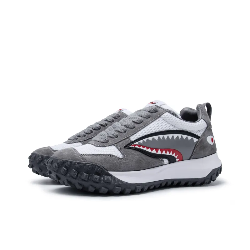 STANAIR Casual Shoes Unisex Low Top Black White, Gray White-14
