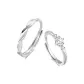 Mobius Couple Rings[S999 Fine Silver]
