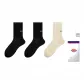 3 Pack: Black/Black/White