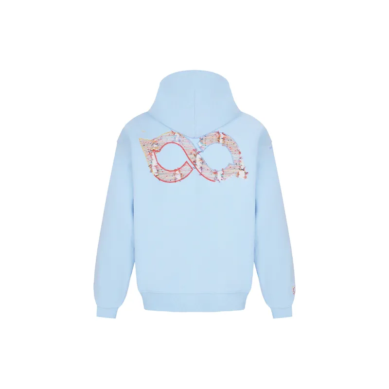 BIPOLAR Sweatshirt Unisex Black Coffee Light Blue-6