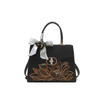 PAYOT Microfiber Synthetic Leather Wedding Bag Shoulder Bag Crossbody Bag Handbag Regular Women's Black
