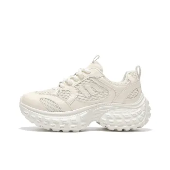 Spider King Low Top Chunky Sneakers Women's Ecru