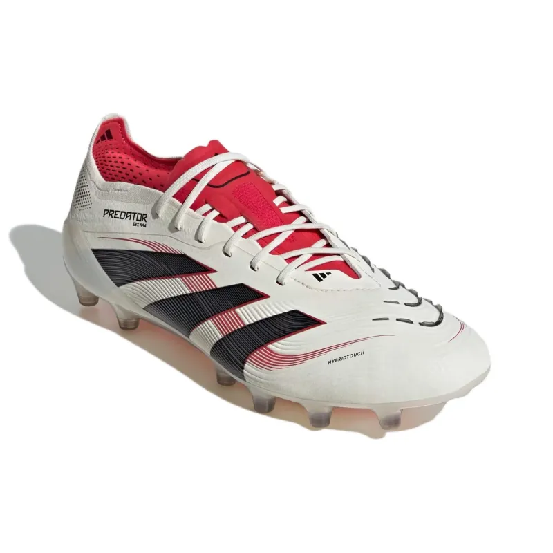 Adidas Predator Elite Ag Off White Core Black Pure Ruby-3