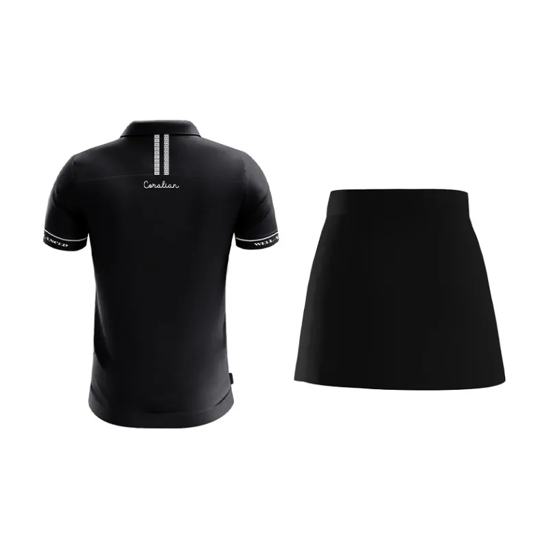 CORALIAN Skirt Set Women's Black-1