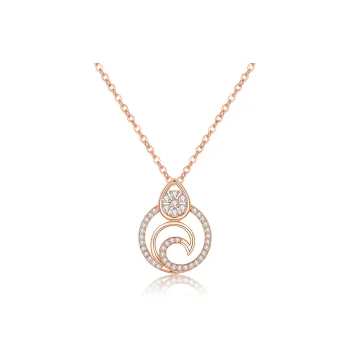 P&N S925 Silver Necklaces Women's