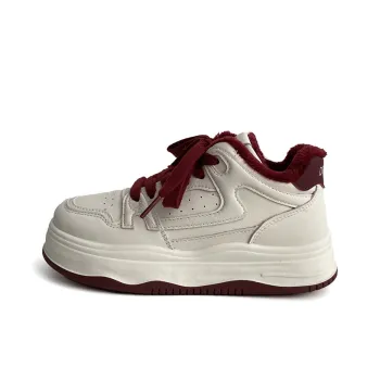 Than Than Me Warm Height Increasing Low Top Skateboard Shoes Women's