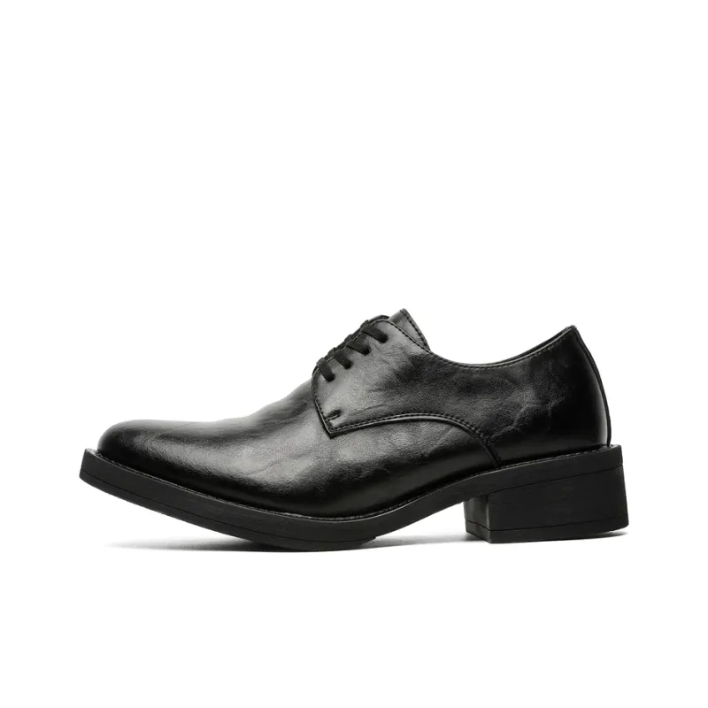 WEISHIBANGWEI Dress Shoes Unisex Black-7