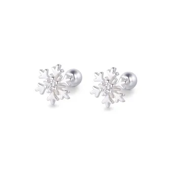 ONEKISS Gold Plated Copper Stud Earrings Women's