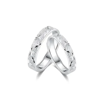 LUCA Sterling Silver Rings Unisex Anniversary Box Anniversary Year