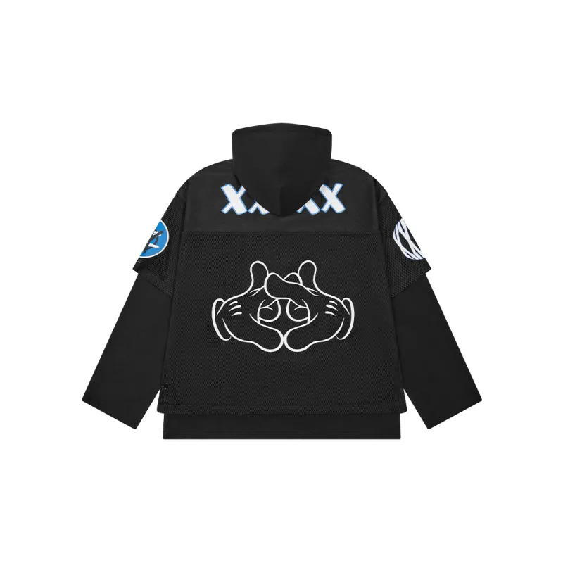 XXZXX Sweatshirts Unisex Black-1