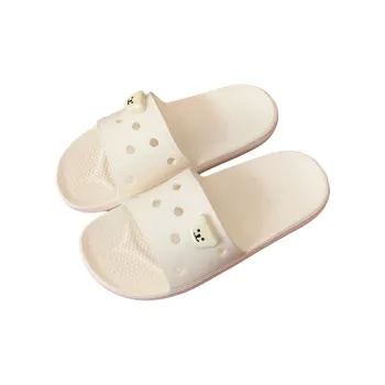 Thin Strips Sandal Slippers Women's, Cream White