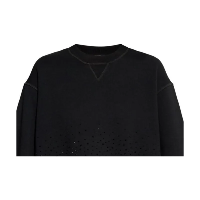 DSQUARED 2 Rhinestone Embellished Crewneck Sweatshirt-4