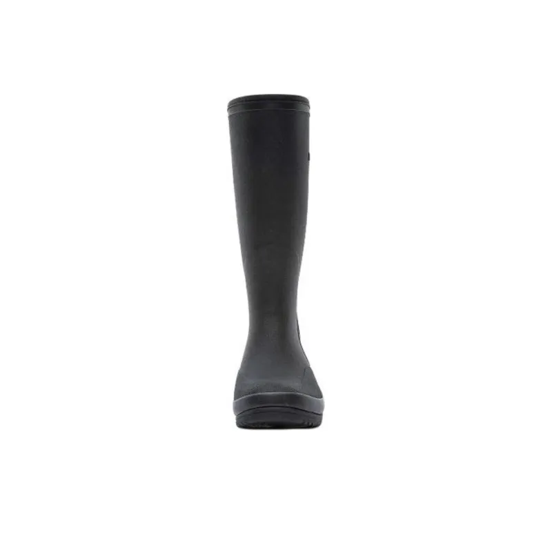 MoonStar Warm Water-Resistant Wear-Resistant Slip-Resistant Rain Boots Men's Black-3