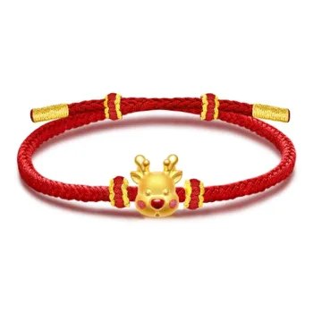 ZHONGLING Gold Bracelet Women's