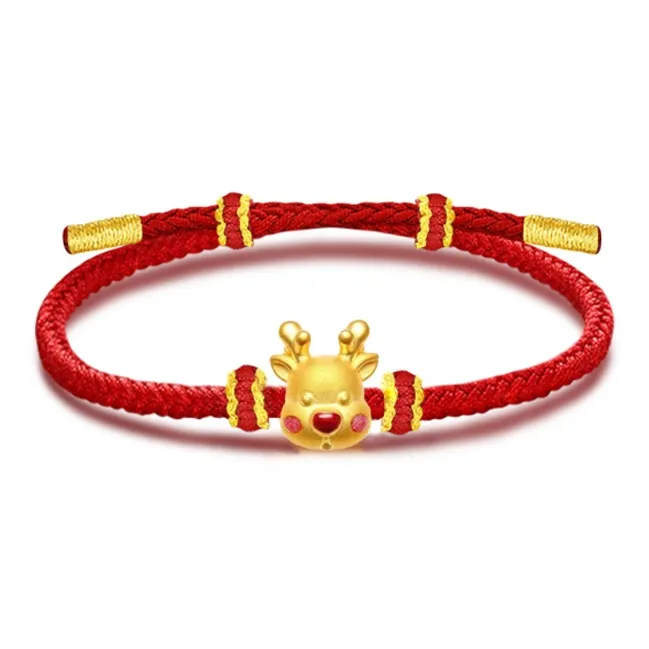 ZHONGLING Gold Bracelet Women's-0