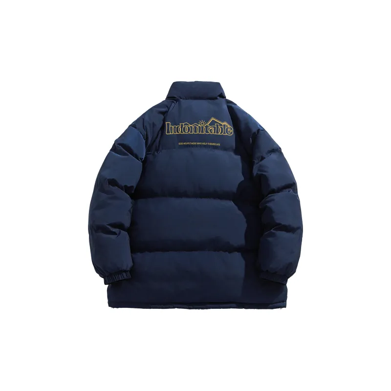 Warrior Ride The Wind Collection Open Ended Smile Collection Puffer Jacket Unisex-10