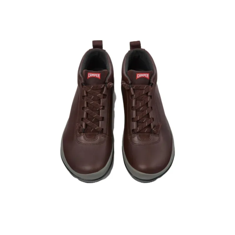 CAMPER Peu Pista Cushioning Mid-Top Casual Shoes Women's Brown-2