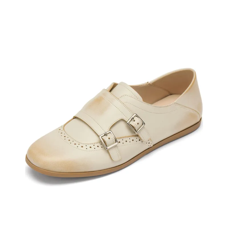 73Hours Count Cocoa Casual Single Shoes 1cm Women's-6