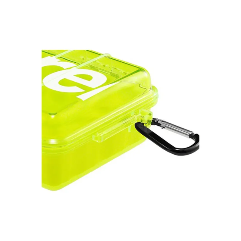Supreme FW19 Polycarbonate Storage Box, Shoulder Bag Unisex Yellow-3
