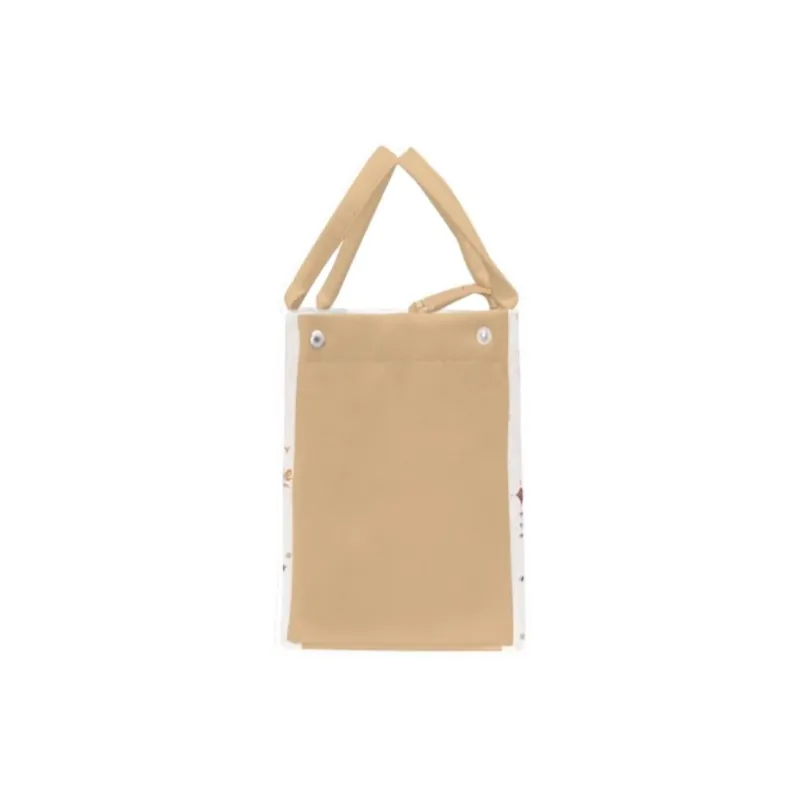 AOSONG Suede Tech Fabric Handbag Regular Unisex Brown-1